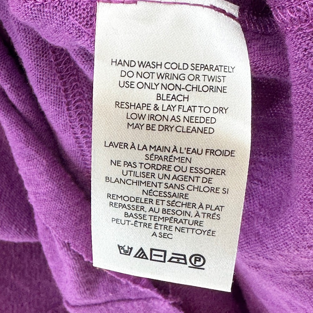 WE THE FREE Slouchy Linen Blend Tank • XL • purple • boho beach resort vacation - Picture 6 of 8
